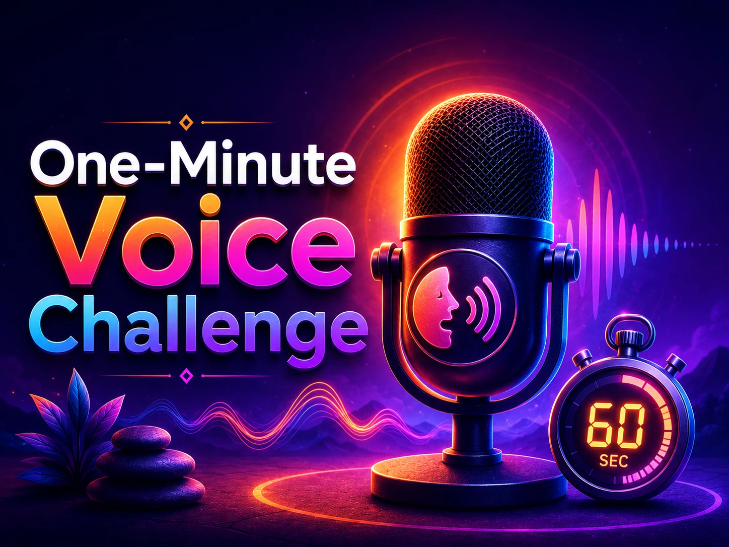 One-Minute Voice Challenge